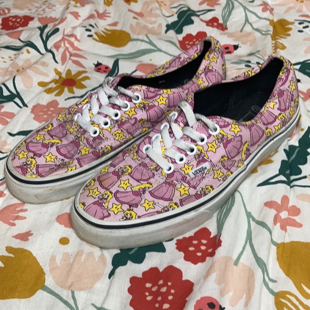 Princess peach vans